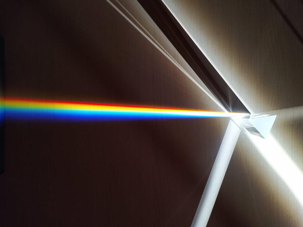optical glass triangular prism